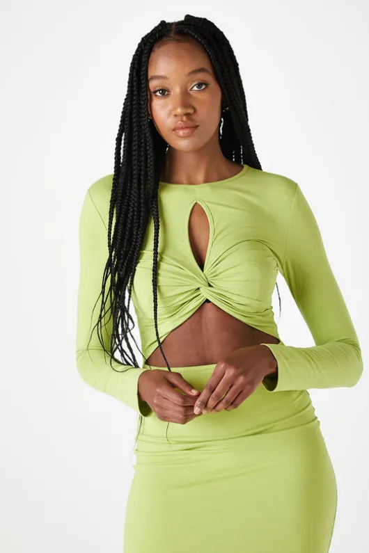 Bali Twist Cut Out Midi Dress