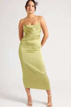 Belle Corset Midi Dress