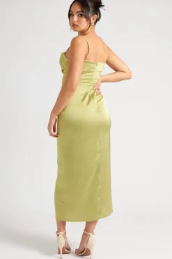 Belle Corset Midi Dress