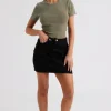 Black Mom Mini Skirt