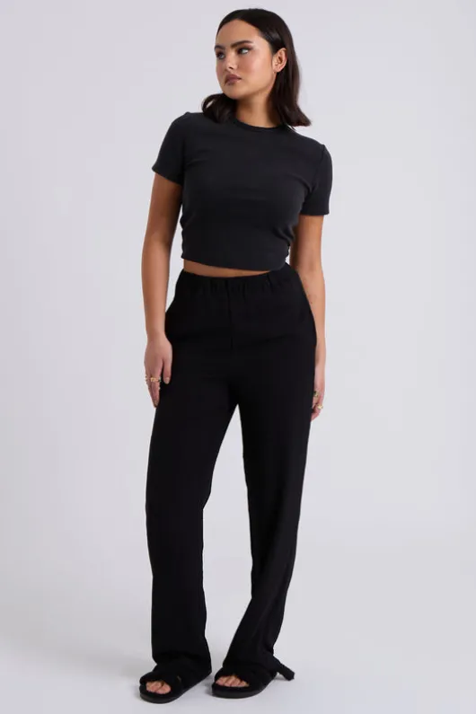 Black Wide Leg Pants
