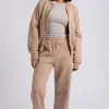 Bomber and Wide Leg Jogger Set