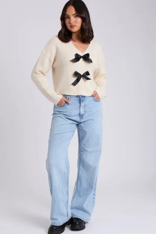 Bow Front Cardigan