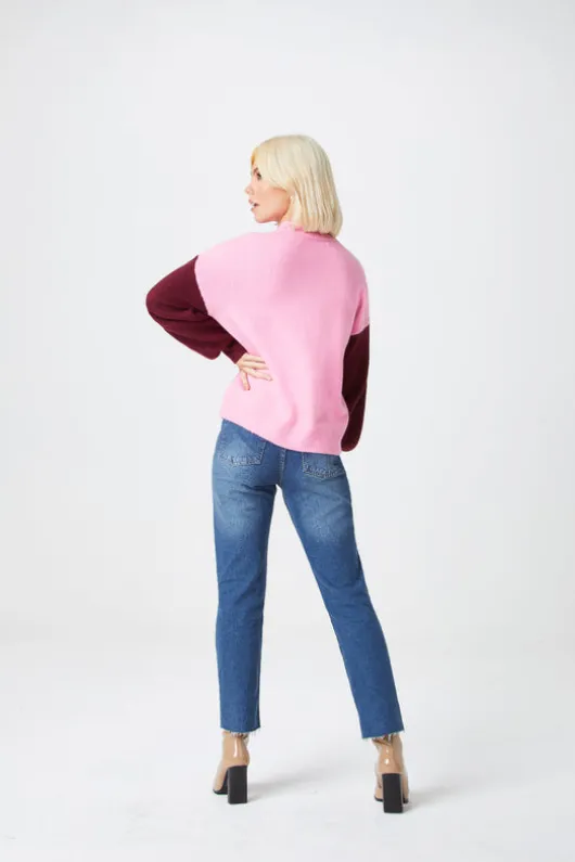 Bright Clean Colour Block Jumper