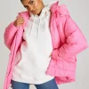 Bright Pink Puffer Jacket