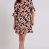 Bucks Floral Wrap Dress