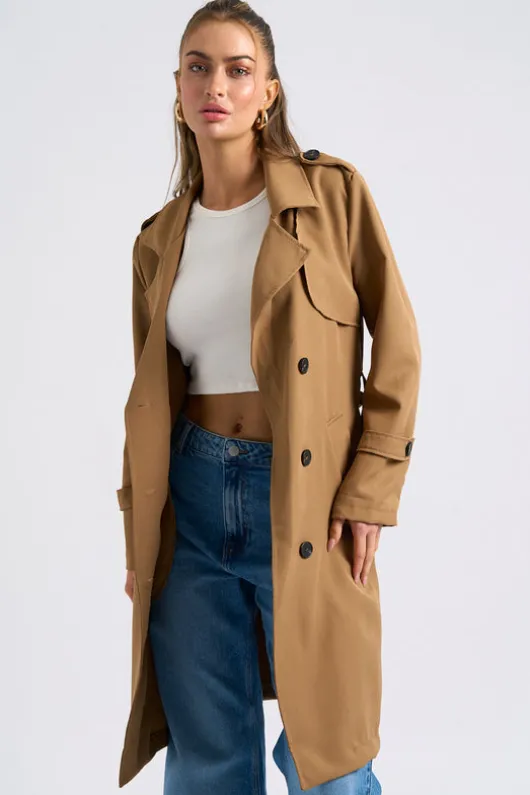 Camel Trench Coat