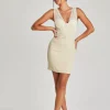 Camille Mesh Detail Corset Dress