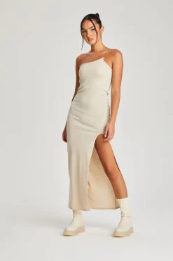 Chain Strap Midi Dress