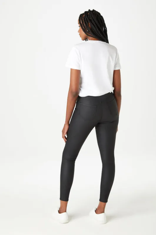 Coated Jegging