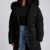 Faux Fur Padded Parka