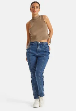 Fray Seam Detail Wrath Jean