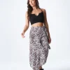 Gwen Wrap Midi Skirt