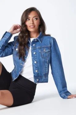 Li Mid Blue Denim Jacket