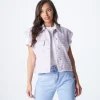 Lilac Dogtooth Gilet