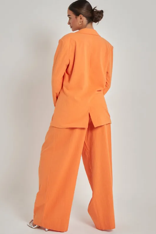 Linen Wide Leg Trouser