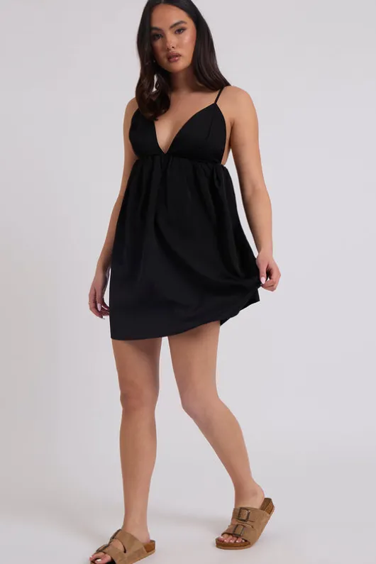 Low Back Strappy Sun Dress