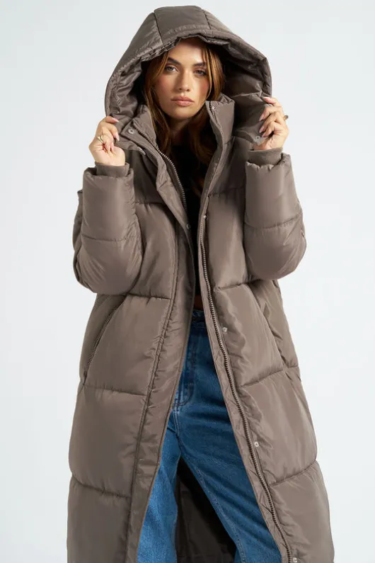 Mink Maxi Puffer
