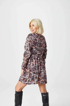 Pancy Black Empire Line Dress