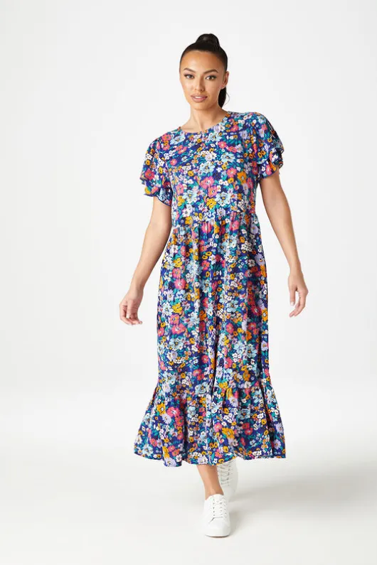 Patsy Floral Ruffle Dress