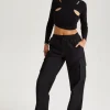 Pull On Wide Leg Trouser