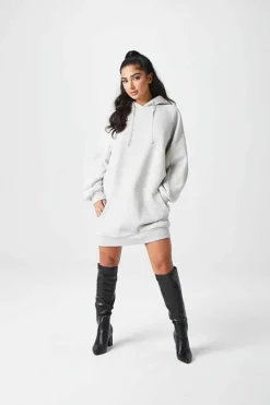 Recycled Harley Grey Hoody Dress
