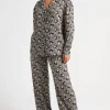 Stencil Floral Wide Leg Trouser Co-ord