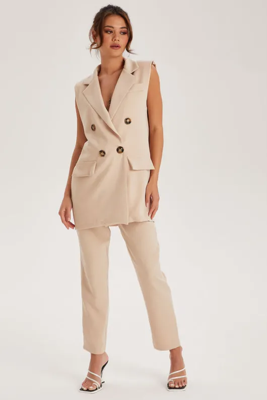 Stone Belted Trousers