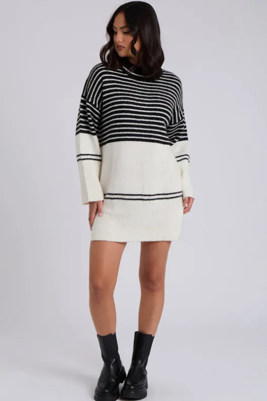 Stripe Jumper Dress | Urban Bliss clothing
