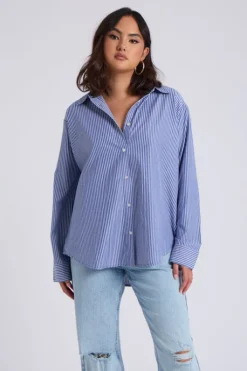 Stripe Oversized Shirt