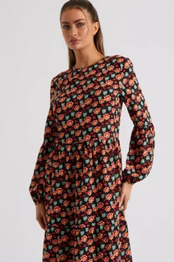 Sybille Floral Smock Dress