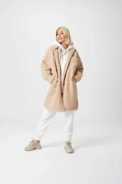 Teddy Longline Borg Shacket