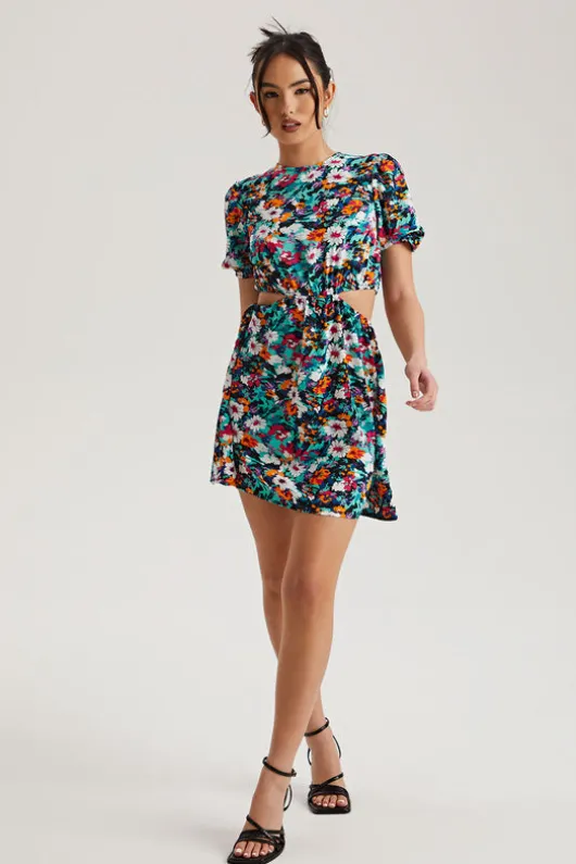 True Floral Smock Dress | Urban Bliss clothing