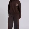 UB Wide Leg Chocolate Jogger