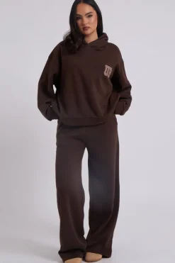 UB Wide Leg Chocolate Jogger