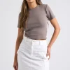 White Cara Cargo Mini Skirt